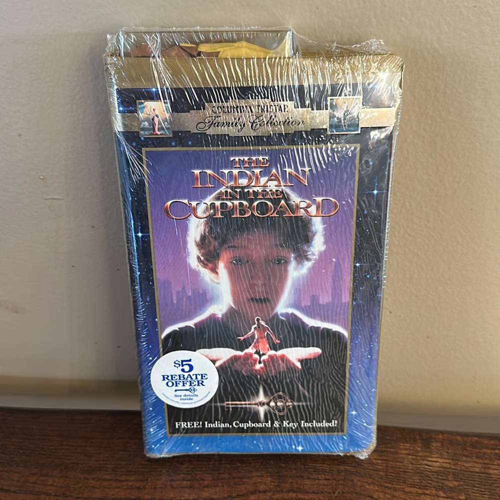 Vintage VHS Tape - The Indian in the Cupboard - NEW in Package